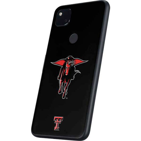 Texas Tech University Red Raiders Logo Google Pixel 4a Skin
